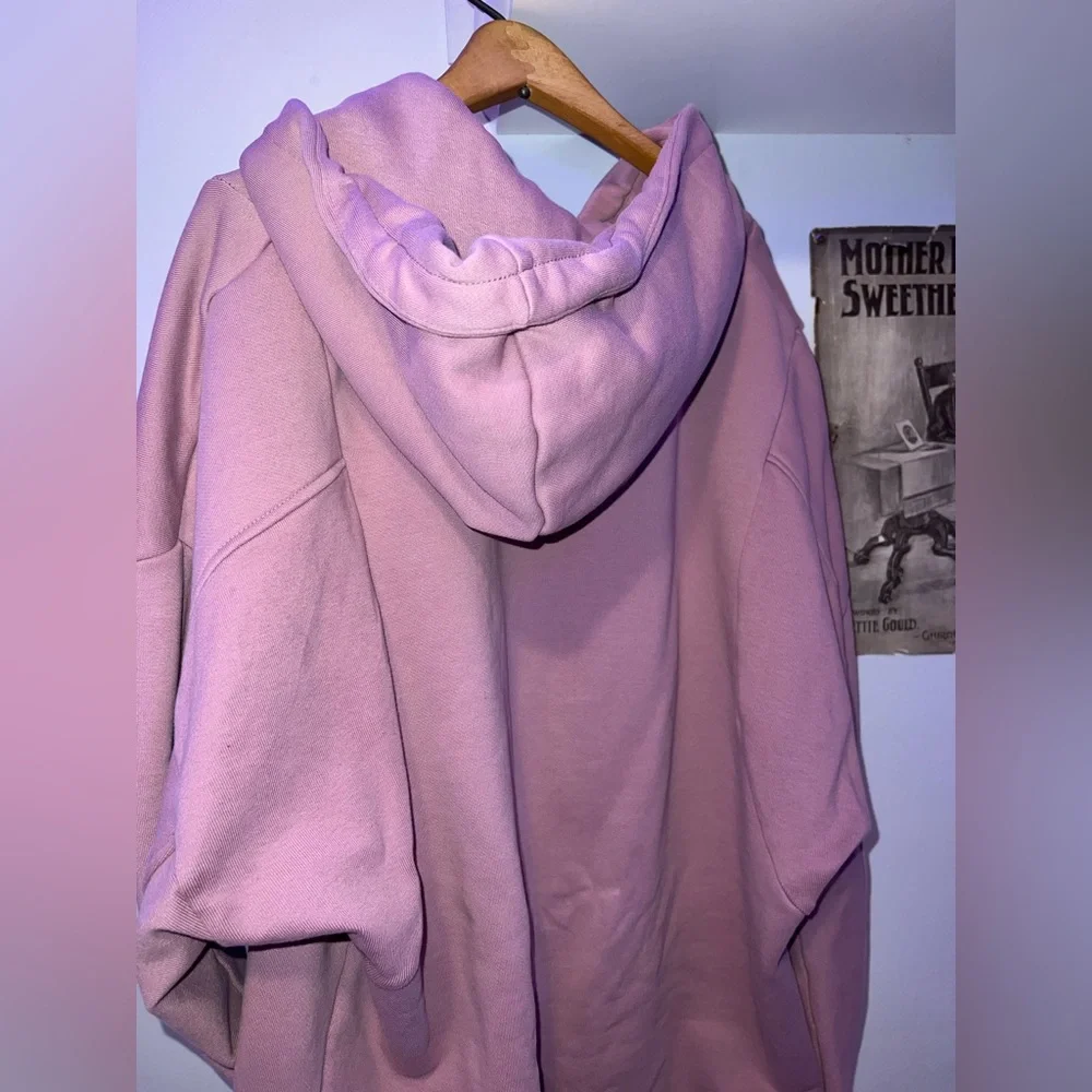 Dust pink Adidas hoodie - Picture 8 of 8